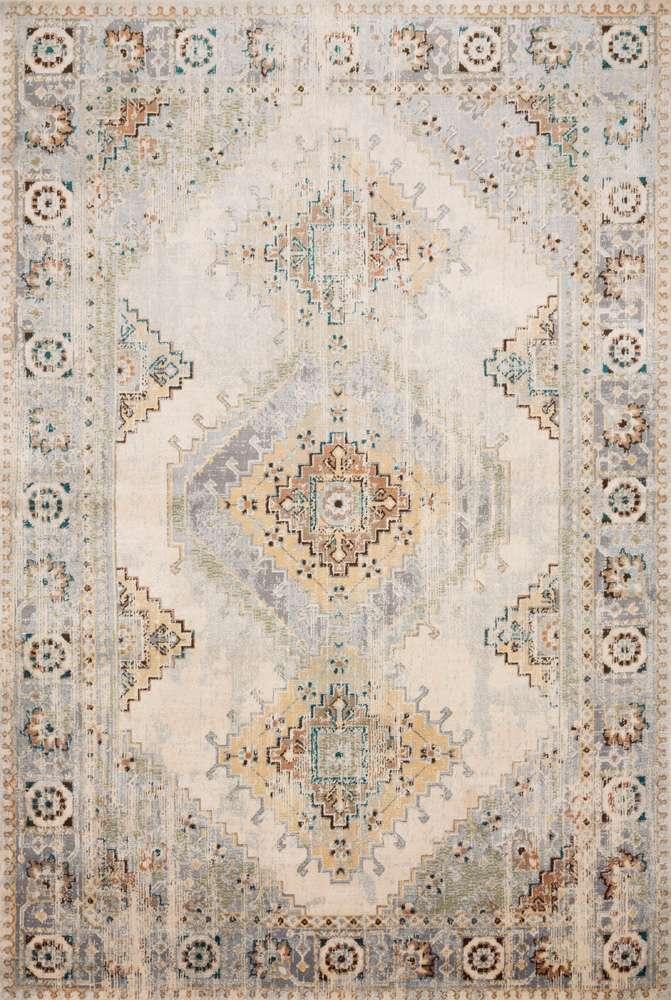 Loloi - Isadora Oatmeal / Silver 4-0in x 6-0in Accent Rug - ISADISA-01OTSI4060 veiw 1