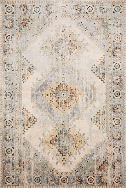 Loloi - Isadora Oatmeal / Silver 4-0in x 6-0in Accent Rug - ISADISA-01OTSI4060 veiw 1