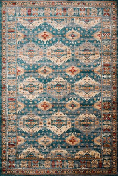 Loloi - Isadora Lagoon / Multi 8-0in x 10-0in Area Rug - ISADISA-06LJML80A0 veiw 1
