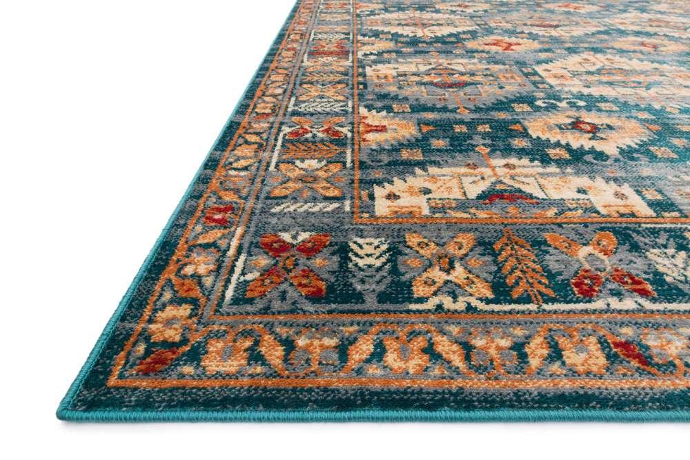 Loloi - Isadora Lagoon / Multi 8-0in x 10-0in Area Rug - ISADISA-06LJML80A0 veiw 6
