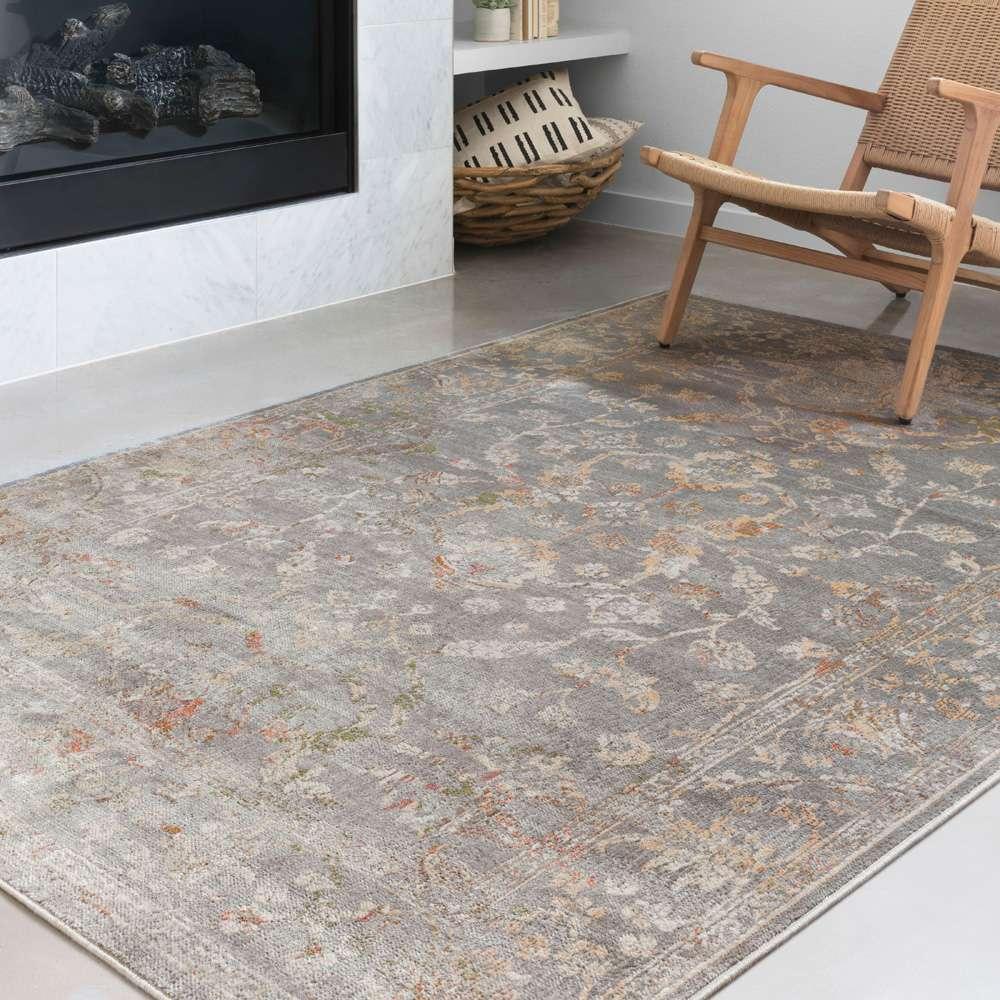 Loloi - Isadora Silver 8-0in x 10-0in Area Rug - ISADISA-05SISI80A0 veiw 3
