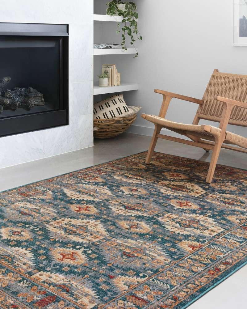 Loloi - Isadora Lagoon / Multi 8-11in x 12 Area Rug - ISADISA-06LJML8BC0 veiw 2