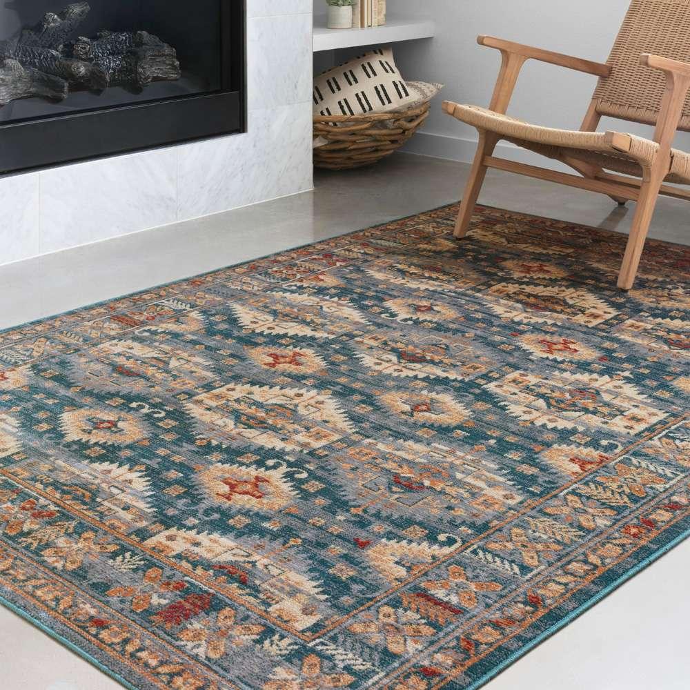 Loloi - Isadora Lagoon / Multi 8-11in x 12 Area Rug - ISADISA-06LJML8BC0 veiw 3