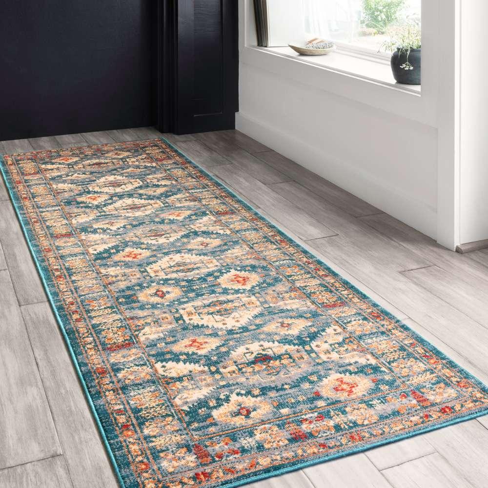 Loloi - Isadora Lagoon / Multi 8-11in x 12 Area Rug - ISADISA-06LJML8BC0 veiw 5
