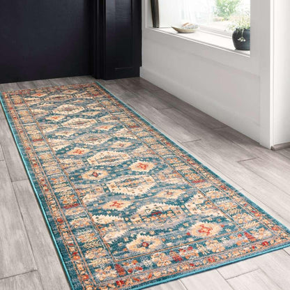 Loloi - Isadora Lagoon / Multi 8-11in x 12 Area Rug - ISADISA-06LJML8BC0 veiw 5