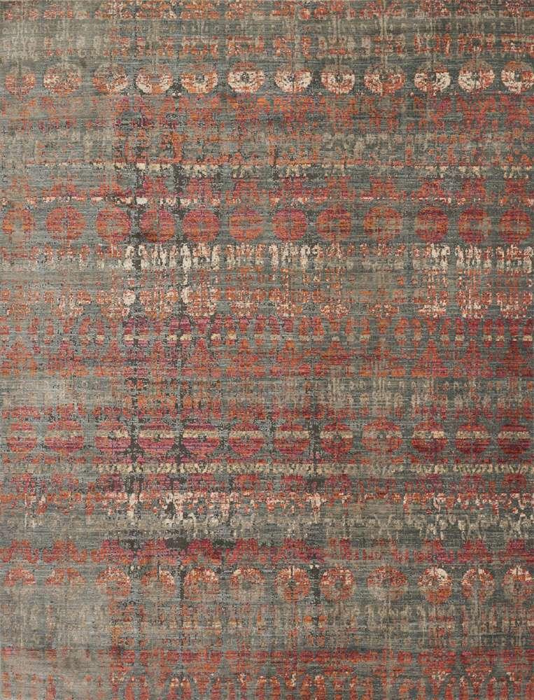 Loloi - Javari Steel / Sunrise 2-6in x 4-0in Accent Rug - JAVRJV-07STSR2640 veiw 1