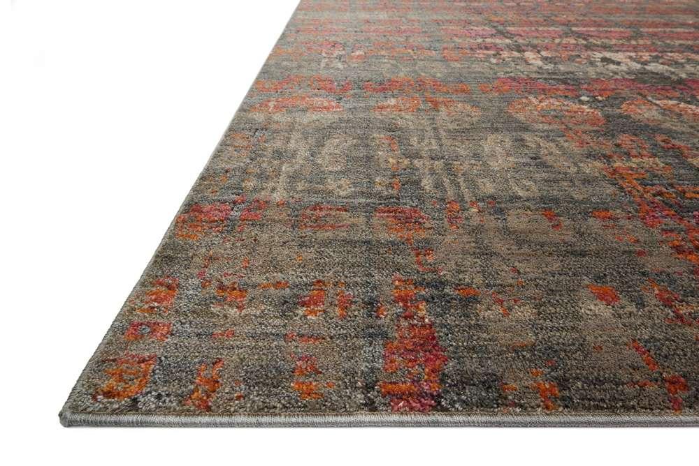 Loloi - Javari Steel / Sunrise 2-6in x 4-0in Accent Rug - JAVRJV-07STSR2640 veiw 2