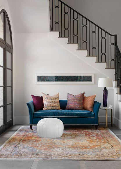 Loloi - Javari Berry / Sunrise 9-6in x 12-6in Area Rug - JAVRJV-08BYSR96C6 veiw 2