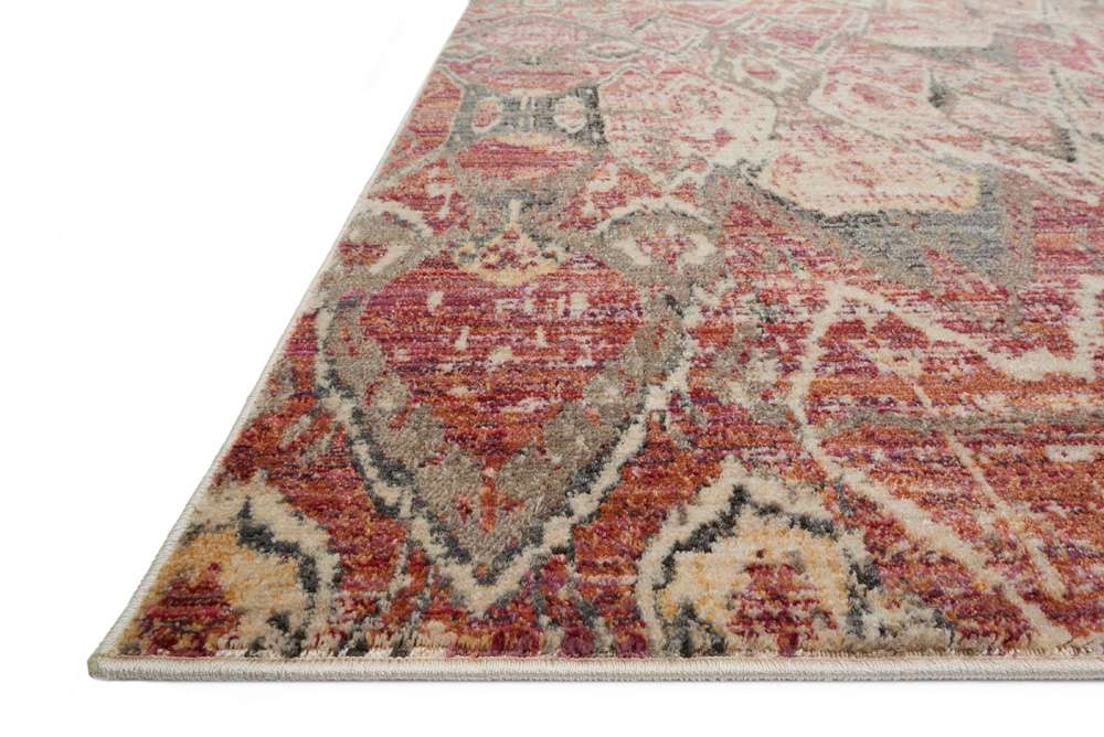 Loloi - Javari Berry / Ivory 12-0in x 15-0in Area Rug - JAVRJV-04BYIVC0F0 veiw 2