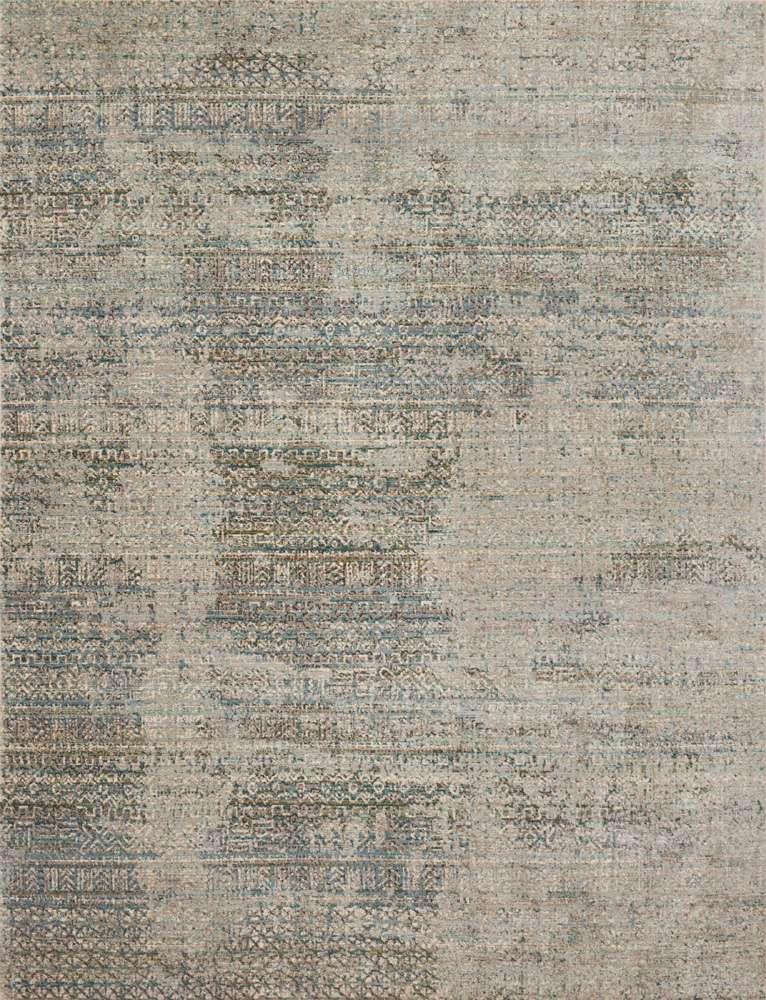 Loloi - Javari Ivory / Sea 12-0in x 15-0in Area Rug - JAVRJV-05IVSUC0F0 veiw 1