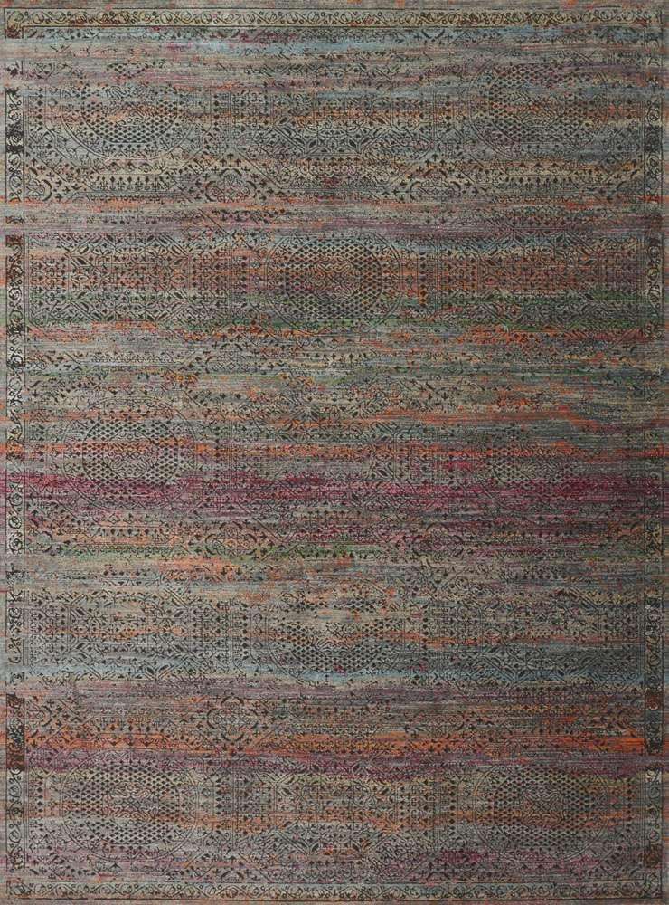 Loloi - Javari Charcoal / Sunset 2-6in x 4-0in Accent Rug - JAVRJV-02CCSS2640 veiw 1