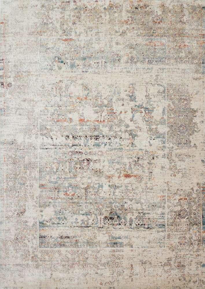 Loloi - Javari Ivory / Granite 5-3in x 7-4in Area Rug - JAVRJV-01IVGN5374 veiw 1