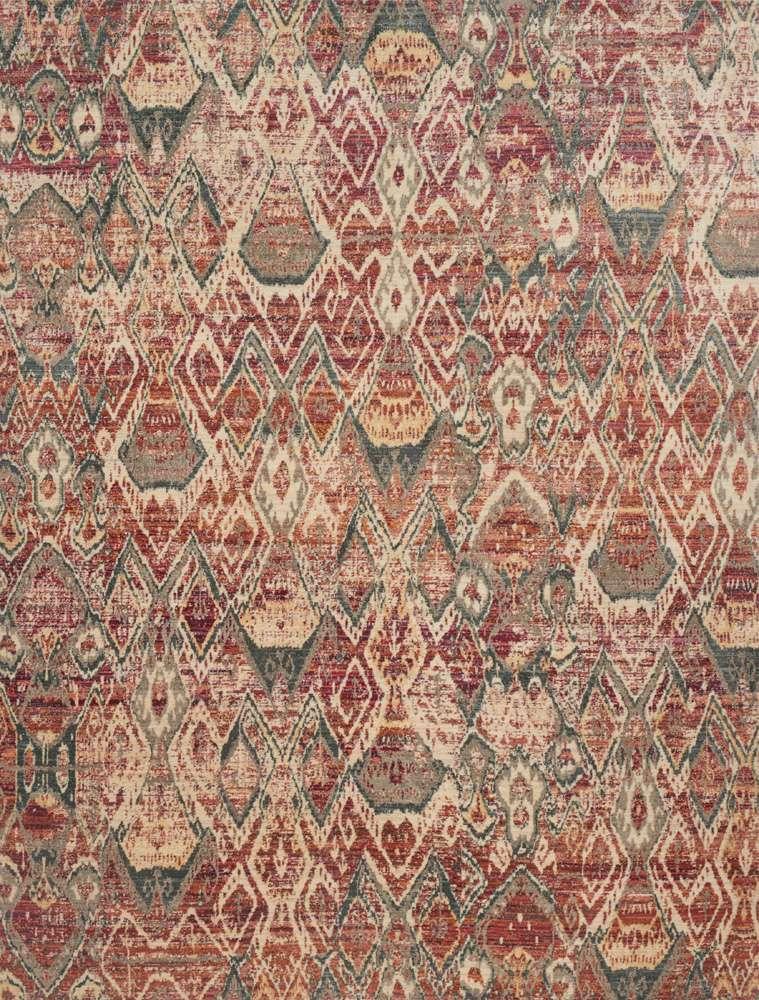 Loloi - Javari Berry / Ivory 9-6in x 12-6in Area Rug - JAVRJV-04BYIV96C6 veiw 1