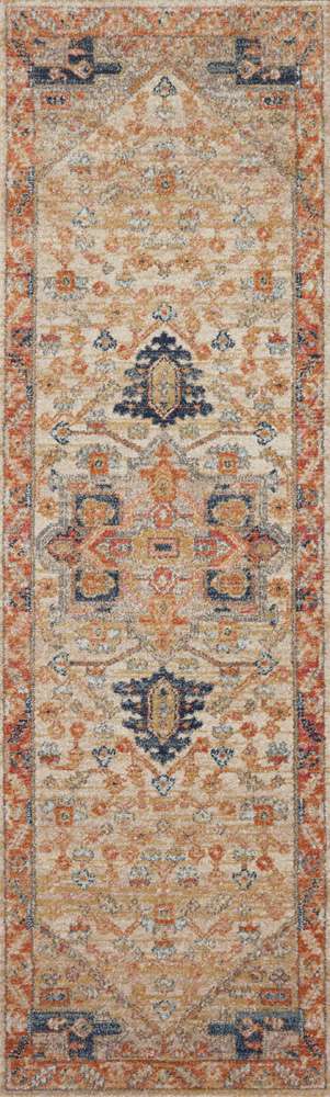 Loloi - Jocelyn Sand / Multi 2-3in x 7-6in Runner Rug - JOCEJOC-01SAML2376 veiw 1