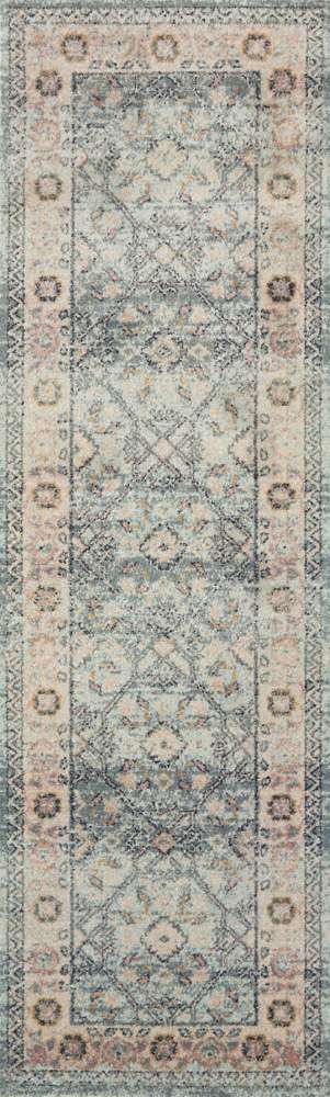 Loloi - Jocelyn Sky / Multi 2-3in x 7-6in Runner Rug - JOCEJOC-04SCML2376 veiw 1