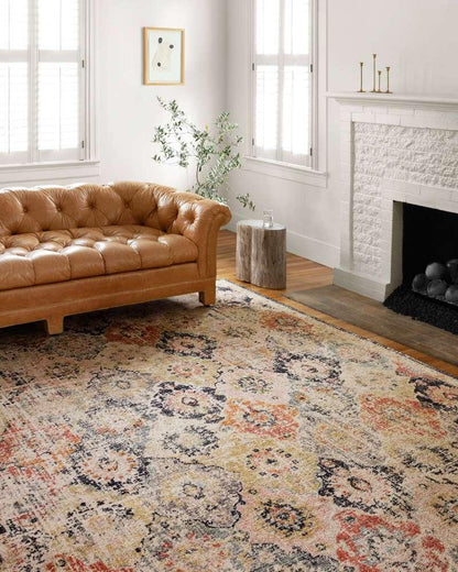 Loloi - Jocelyn Khaki / Multi 5-5in x 7-6in Area Rug - JOCEJOC-07KHML5576 veiw 2