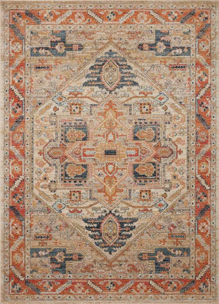 Loloi - Jocelyn Sand / Multi 7-10in x 10 Area Rug - JOCEJOC-01SAML7AA0 veiw 1