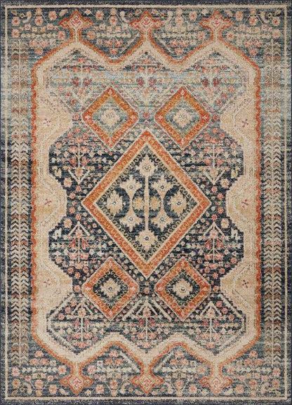 Loloi - Jocelyn Navy / Multi 9-6in x 12-6in Area Rug - JOCEJOC-05NVML96C6 veiw 1