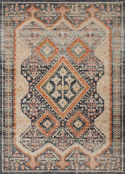 Loloi - Jocelyn Navy / Multi 9-6in x 12-6in Area Rug - JOCEJOC-05NVML96C6 veiw 1