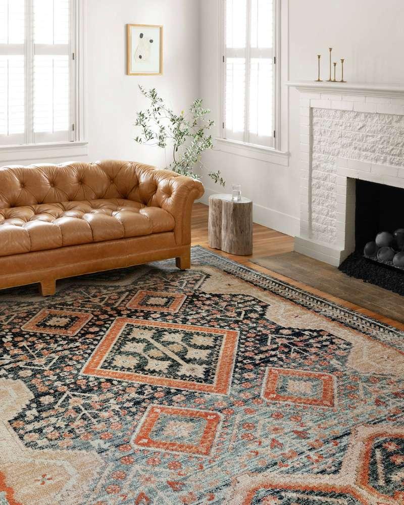 Loloi - Jocelyn Navy / Multi 9-6in x 12-6in Area Rug - JOCEJOC-05NVML96C6 veiw 2