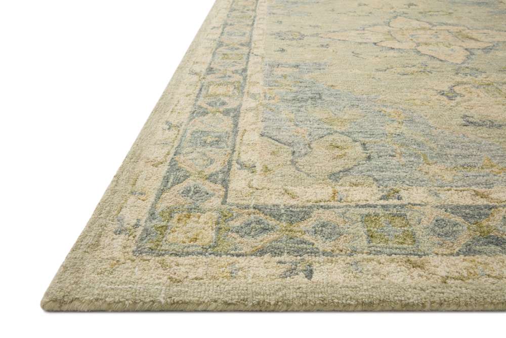 Loloi - Julian Seafoam Green / Spa 18in x 18in Sample Rug - JULAJI-07SESP160S veiw 3