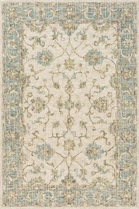 Loloi - Julian Ivory / Spa 3-6in x 5-6in Accent Rug - JULAJI-06IVSP3656 veiw 1