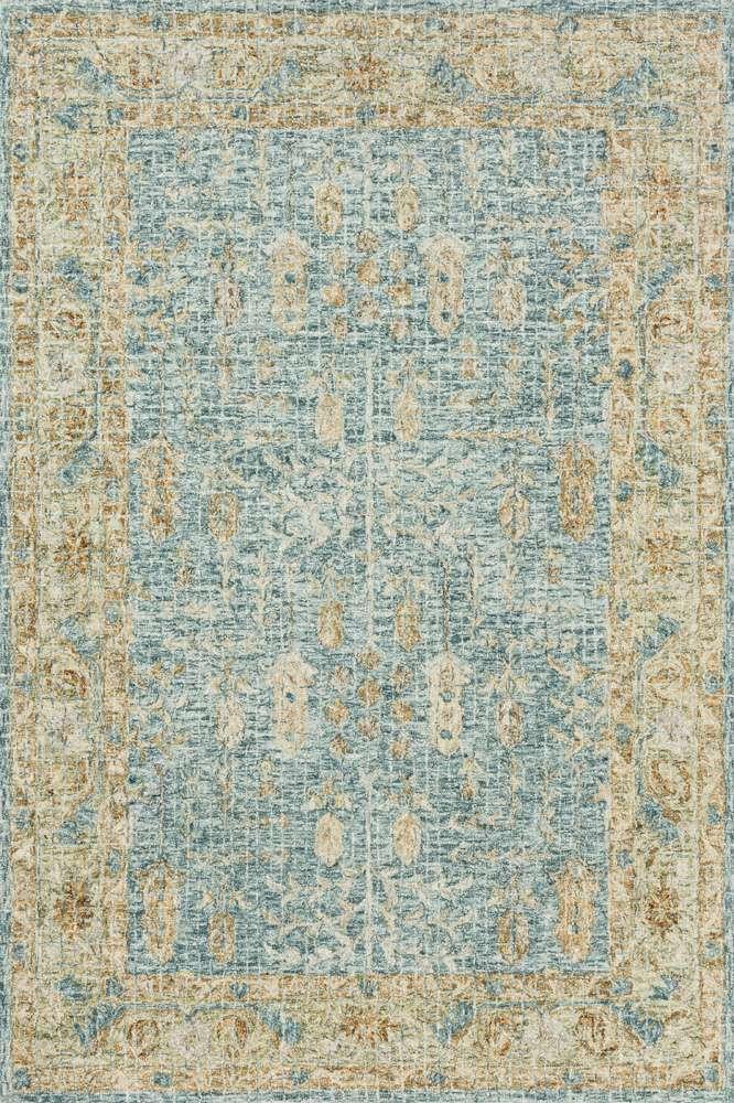 Loloi - Julian Blue / Gold 9-3in x 13 Area Rug - JULAJI-05BBGO93D0 veiw 1