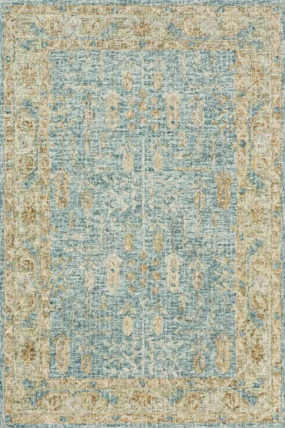 Loloi - Julian Blue / Gold 9-3in x 13 Area Rug - JULAJI-05BBGO93D0 veiw 1