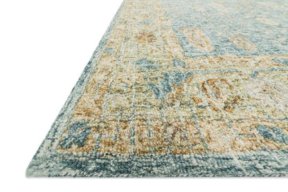 Loloi - Julian Blue / Gold 9-3in x 13 Area Rug - JULAJI-05BBGO93D0 veiw 2