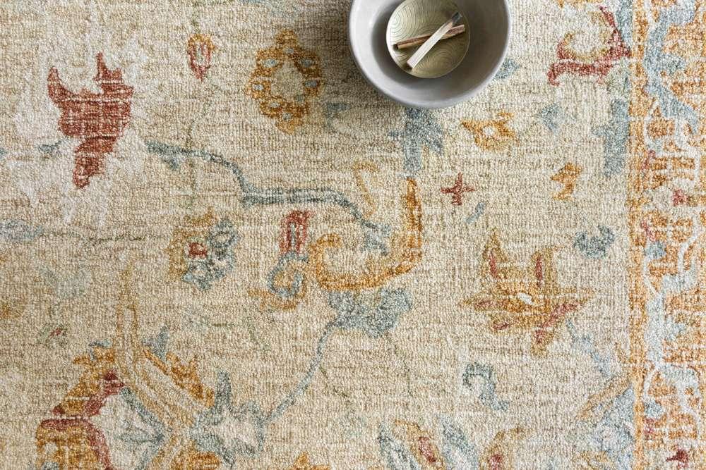 Loloi - Julian Ivory / Multi 9-3in x 13 Area Rug - JULAJI-03IVML93D0 veiw 2