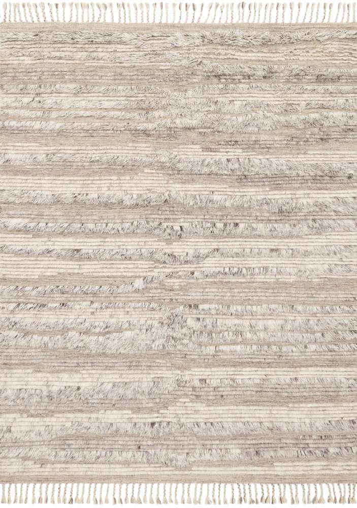 Loloi - Khalid Natural / Ivory 18in x 18in Sample Rug - KHALKF-05NAIV160S veiw 1