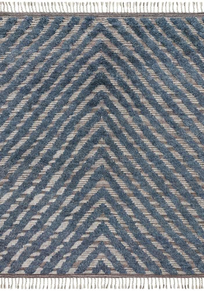 Loloi - Khalid Blue / Pewter 2-0in x 3-0in Accent Rug - KHALKF-06BBPW2030 veiw 1