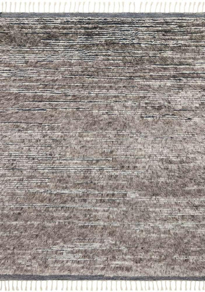 Loloi - Khalid Pewter / Ink 2-0in x 3-0in Accent Rug - KHALKF-04PWIK2030 veiw 1