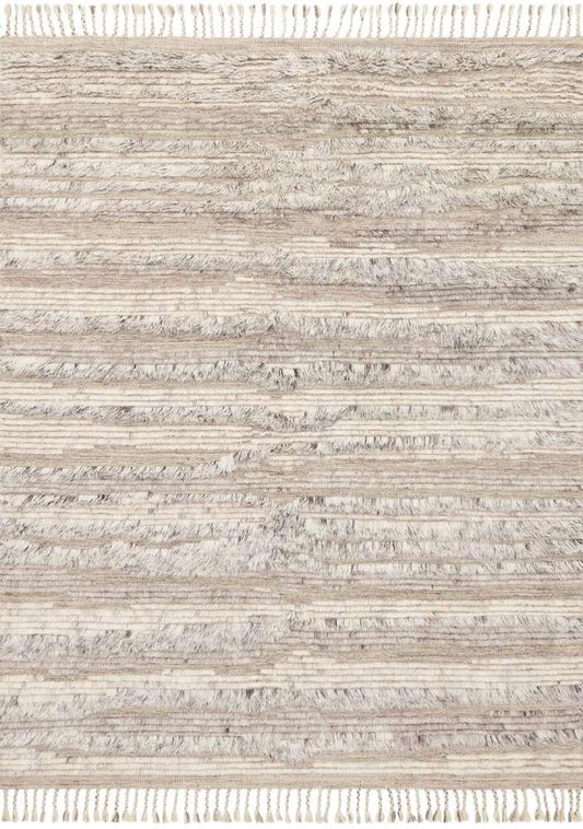 Loloi - Khalid Natural / Ivory 4-0in x 6-0in Accent Rug - KHALKF-05NAIV4060 veiw 1