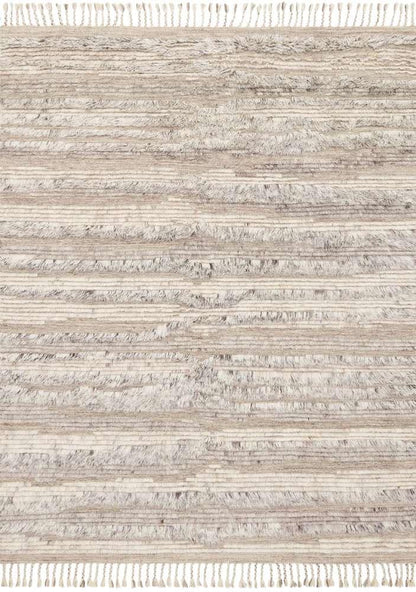 Loloi - Khalid Natural / Ivory 5-6in x 8-6in Area Rug - KHALKF-05NAIV5686 veiw 1