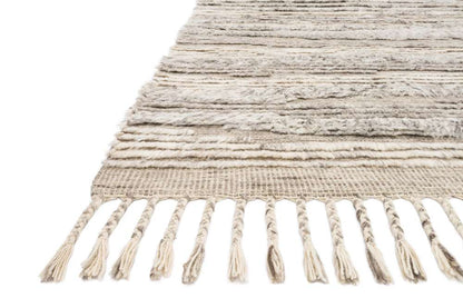 Loloi - Khalid Natural / Ivory 8-6in x 11-6in Area Rug - KHALKF-05NAIV86B6 veiw 2