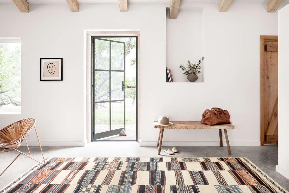 Loloi - Mika Ivory / Multi 3-11in x 5-11in Accent Rug - MIKAMIK-04IVML3B5B veiw 4