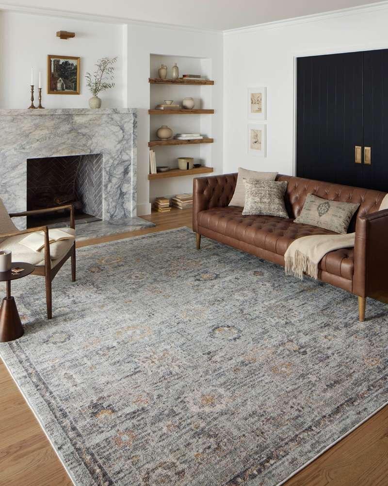 Loloi - Monroe Sky / Gold 11-6in x 15 Area Rug - MONRMON-04SCGOB6F0 veiw 2