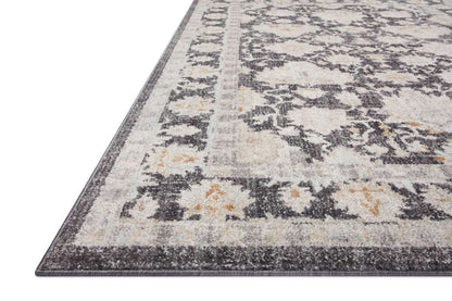 Loloi - Monroe Charcoal / Natural 18in x 18in Sample Rug - MONRMON-05CCNA160S veiw 3