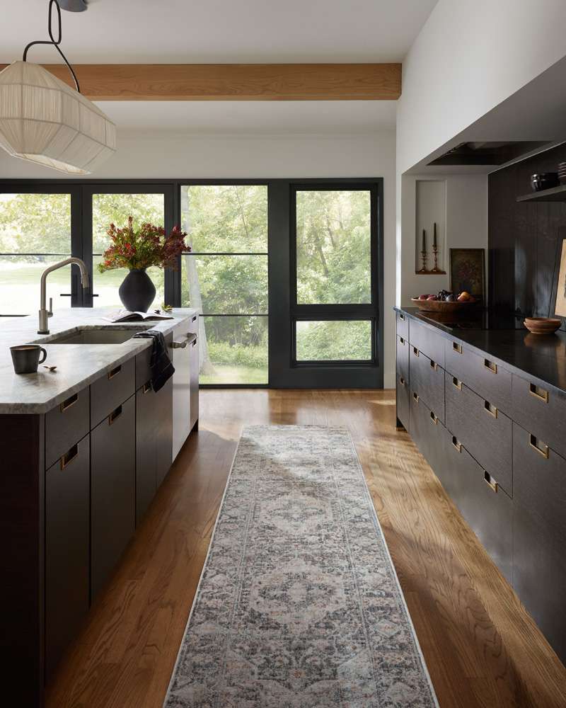Loloi - Monroe Charcoal / Multi 2-6in x 10-0in Runner Rug - MONRMON-01CCML26A0 veiw 2