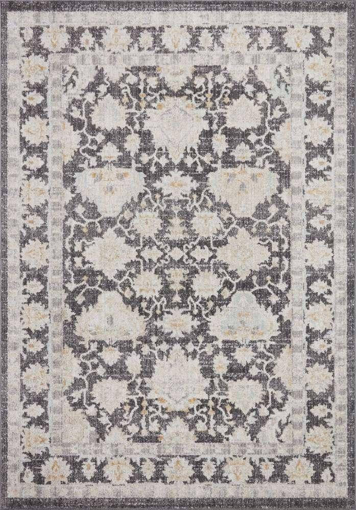 Loloi - Monroe Charcoal / Natural 2-6in x 4-0in Accent Rug - MONRMON-05CCNA2640 veiw 1