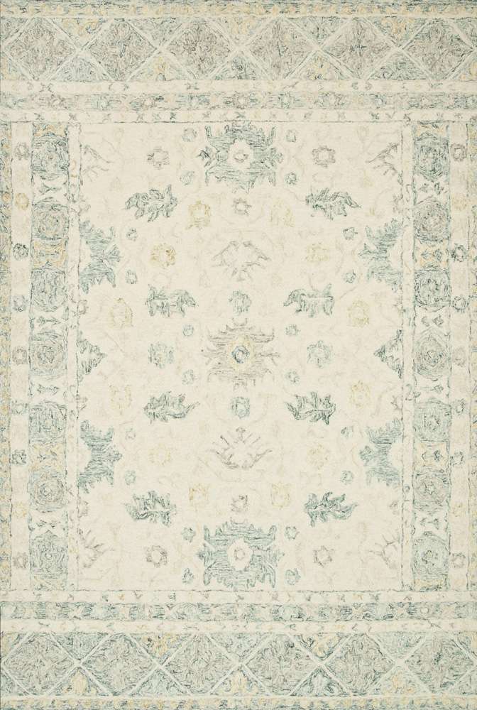 Loloi - Norabel Ivory / Slate 2-6in x 7-6in Runner Rug - NORBNOR-01IVSL2676 veiw 1