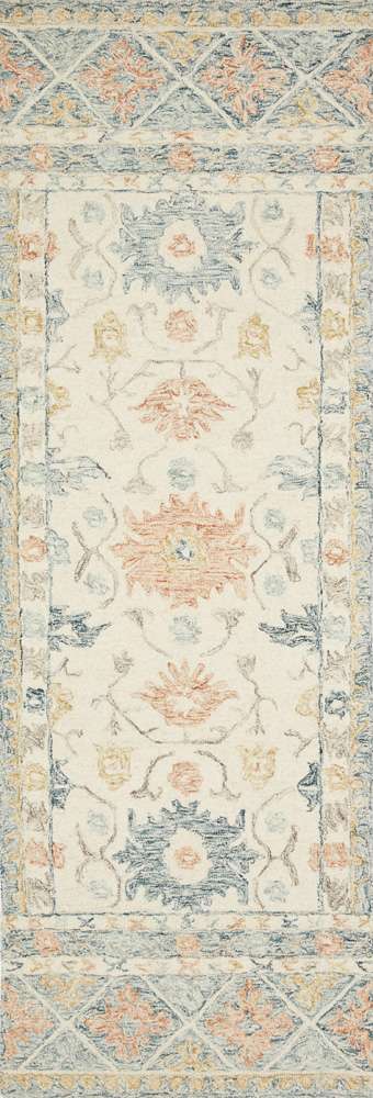 Loloi - Norabel Ivory / Multi 2-6in x 9-9in Runner Rug - NORBNOR-01IVML2699 veiw 1