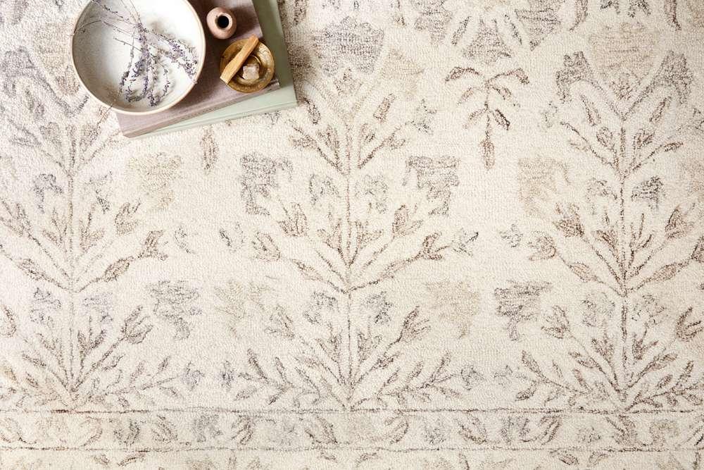 Loloi - Norabel Ivory / Neutral 7-9in x 9-9in Area Rug - NORBNOR-02IVNE7999 veiw 2
