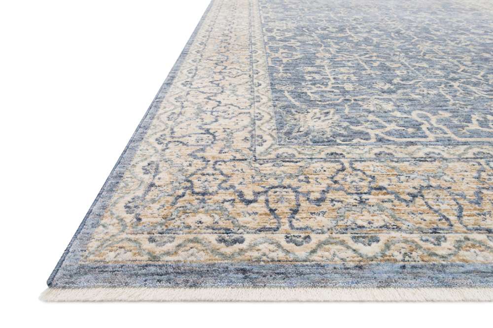 Loloi - Pandora Dark Blue / Ivory 11-6in x 15-6in Area Rug - PANDPAN-04XDIVB6F6 veiw 2