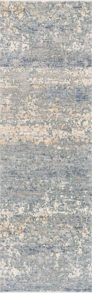 Loloi - Pandora Blue / Gold 2-6in x 16-0in Runner Rug - PANDPAN-05BBGO26G0 veiw 1