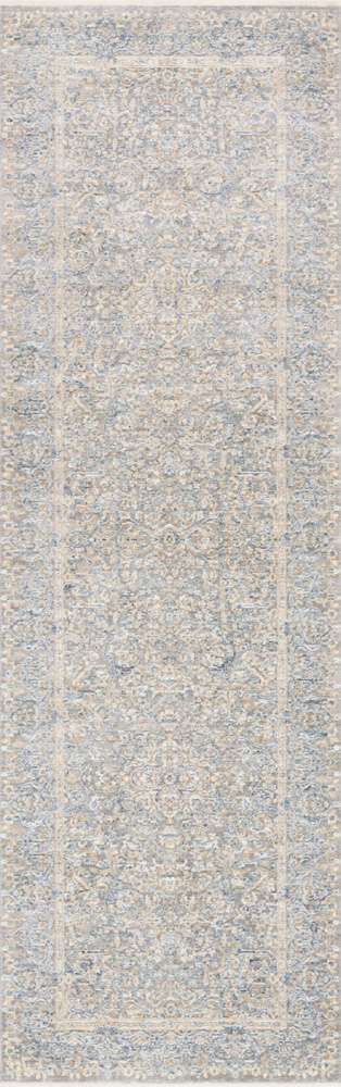 Loloi - Pandora Stone / Gold 2-6in x 16-0in Runner Rug - PANDPAN-01SNGO26G0 veiw 1