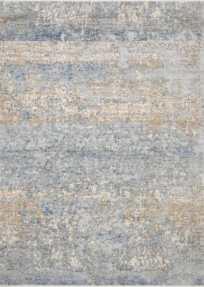 Loloi - Pandora Blue / Gold 5-0in x 8-0in Area Rug - PANDPAN-05BBGO5080 veiw 1