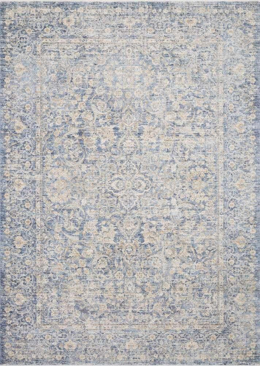 Loloi - Pandora Blue / Gold 9-6in x 12-5in Area Rug - PANDPAN-01BBGO96C5 veiw 1