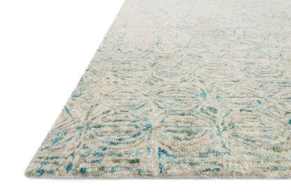 Loloi - Peregrine Aqua 11-6in x 15 Area Rug - PEREPER-05AQ00B6F0 veiw 2